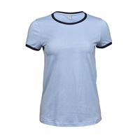 T-SHIRT DONNA A CONTRASTO